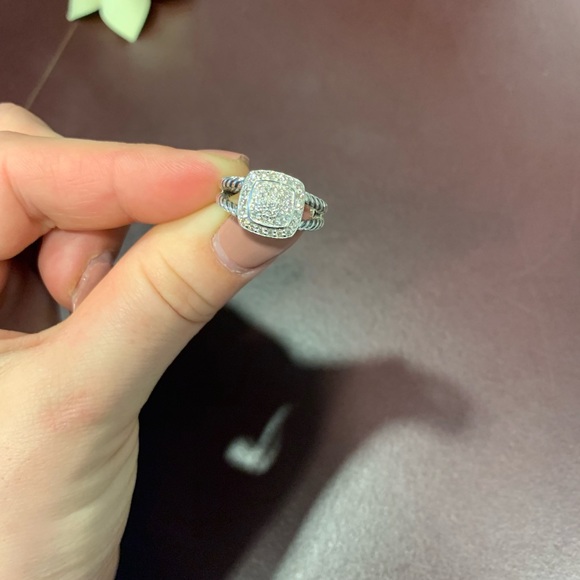 David Yurman Silver Petite Albion - Picture 4 of 4